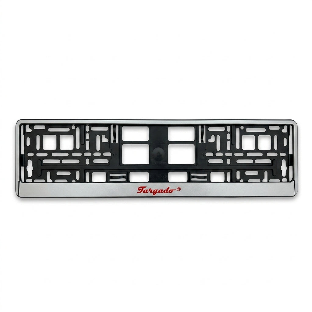 Model Silver / Logo Targado Red