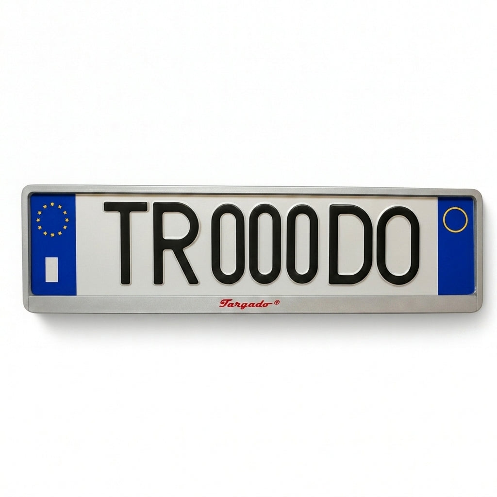 Model Silver / Logo Targado Red