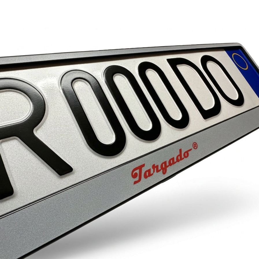 Modello Silver / Logo Rosso Targado