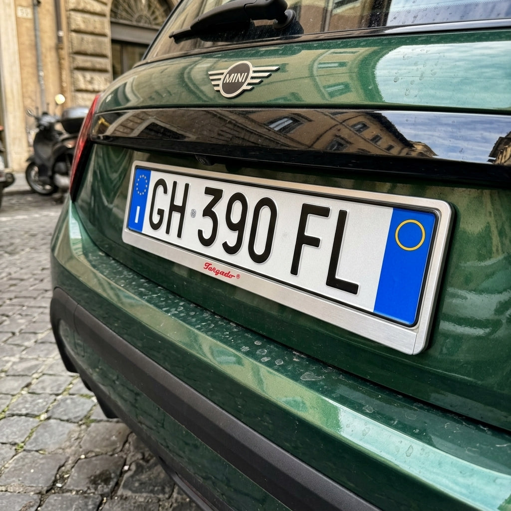 Modello Silver / Logo Rosso Targado